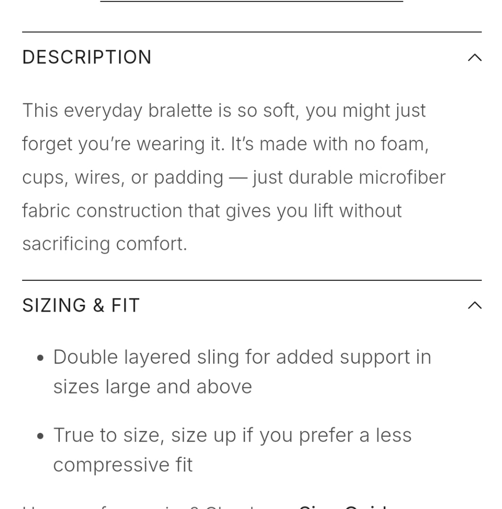 NWT  HARPER WILDE BLISS BRALETTE IN TAN - Picture 12 of 13